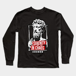 STOIC MASTER - MARCUS AURELIUS Long Sleeve T-Shirt